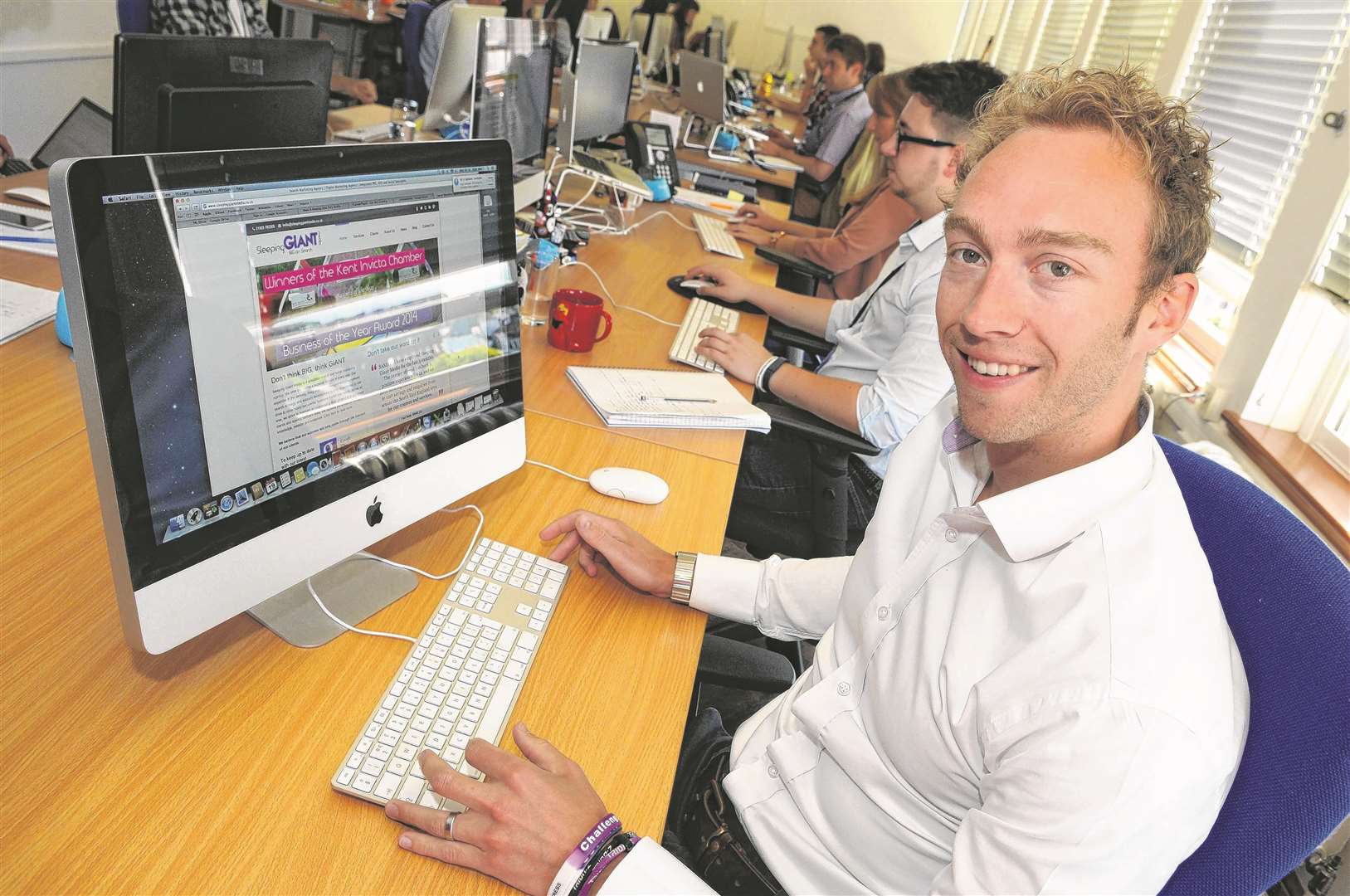 Sleeping Giant Media chief executive Luke Quilter