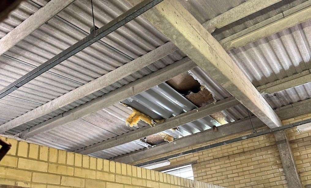 There is asbestos in the bathrooms at Jackey Bakers in Ramsgate. Picture: June Tyrrell