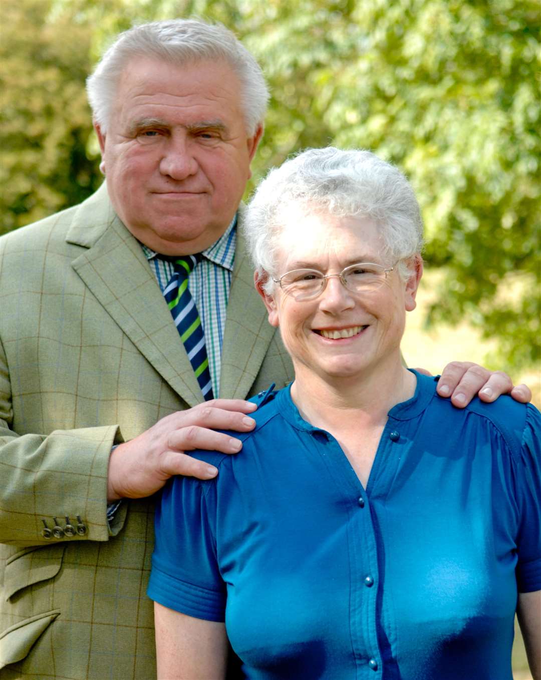 Fergus and Judith Wilson Picture: Matthew Walker.