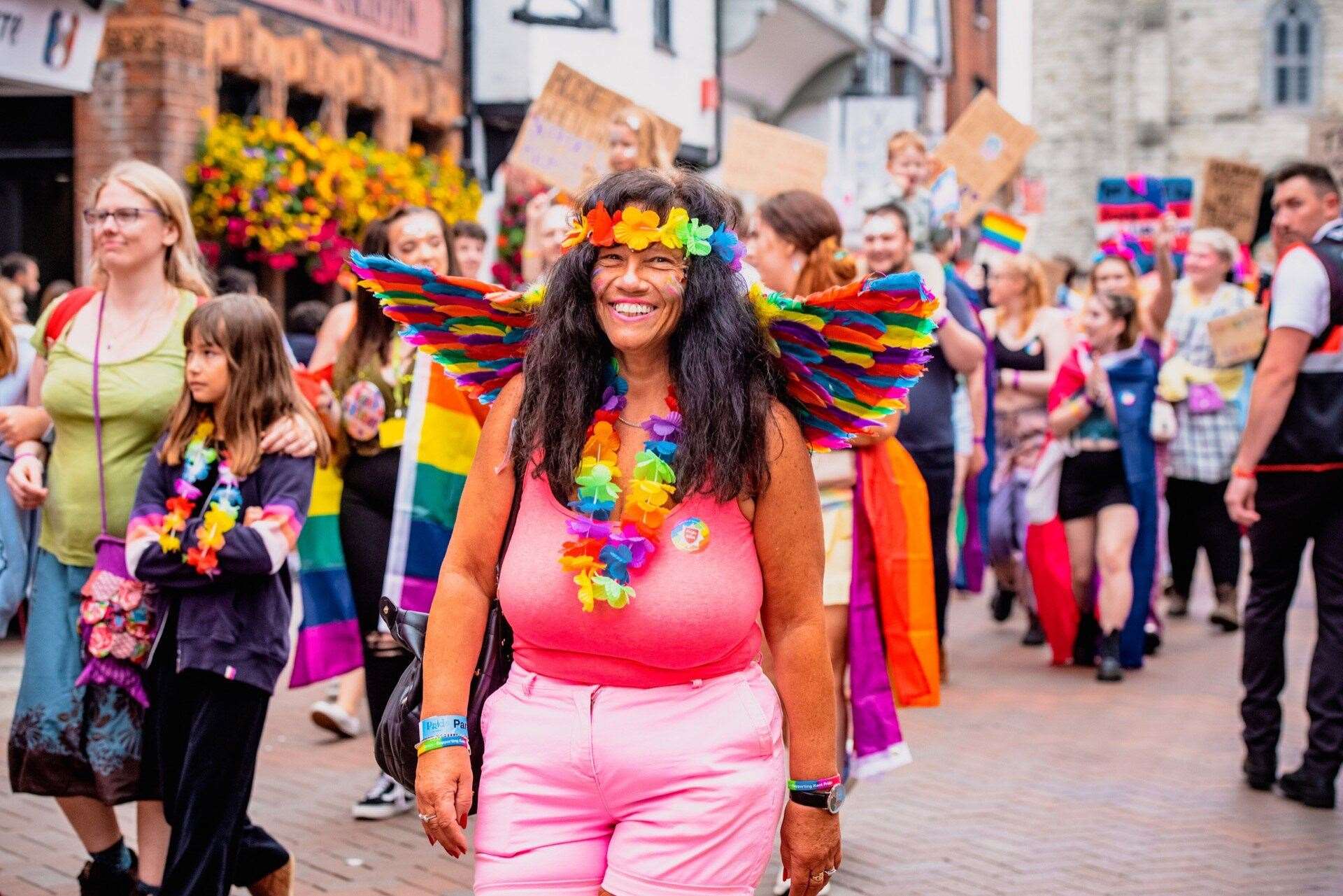 Canterbury Pride parade will set off down the High Street at 11am on Saturday. Picture: Canterbury Pride