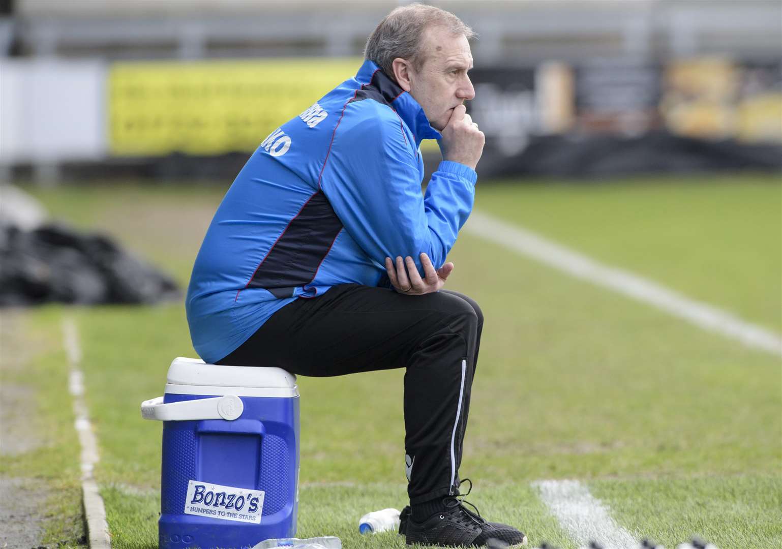 Dartford manager Tony Burman. Picture: Andy Payton