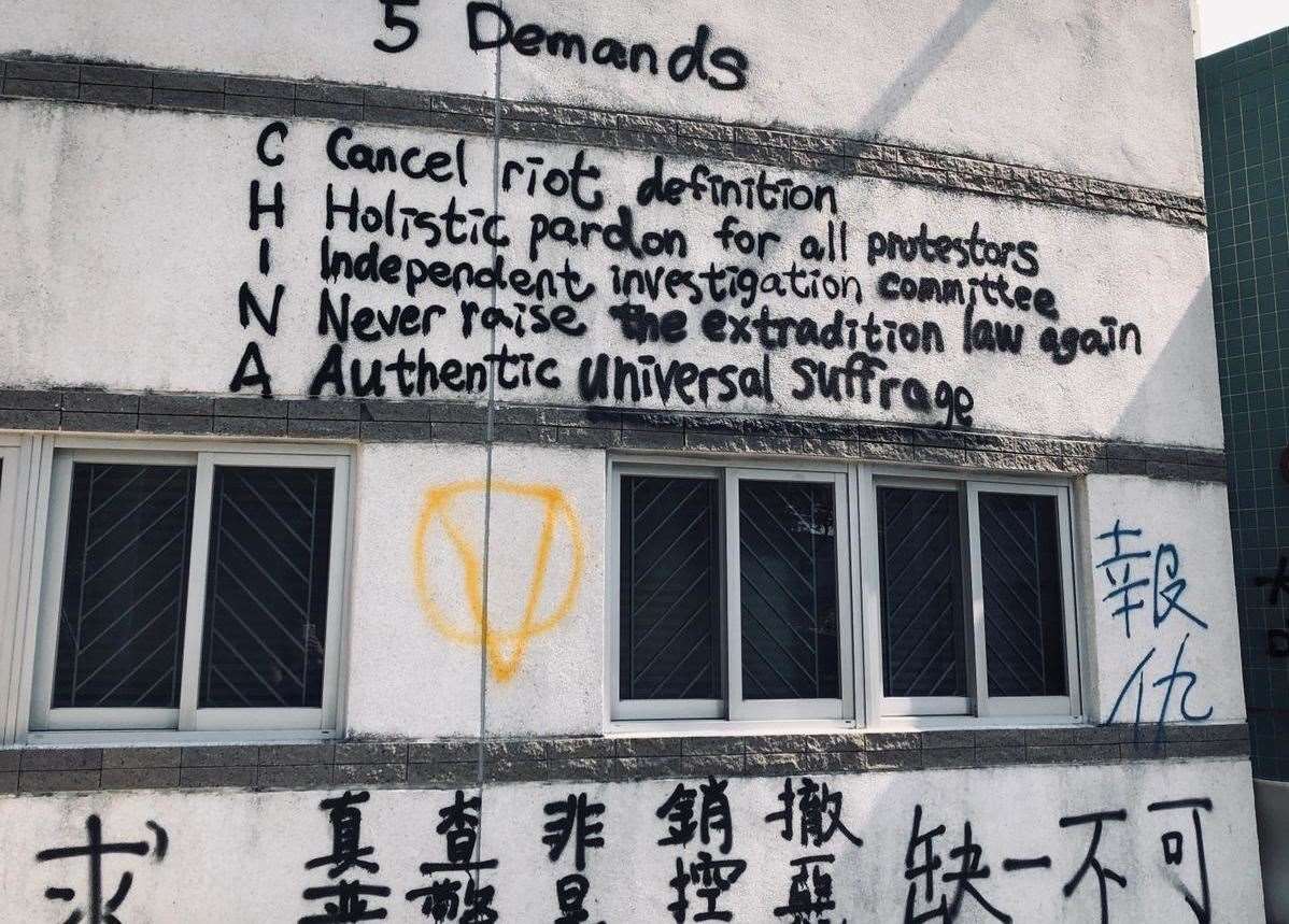 Graffiti from around Hong Kong