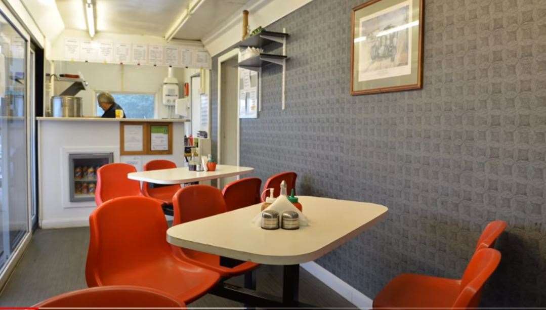 The cafe at Elphicks Fisheries