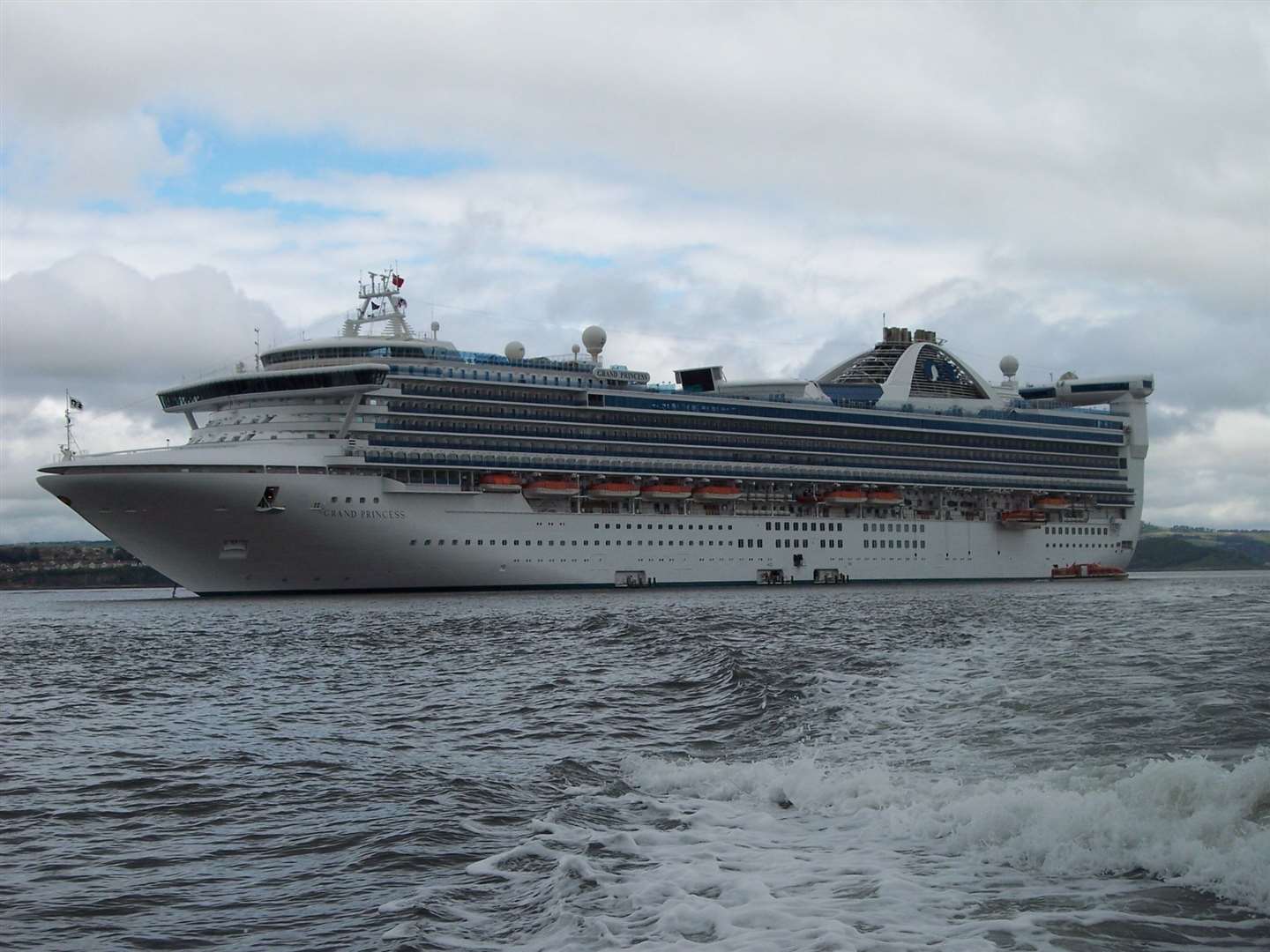 The Grand Princess cruise ship is due to head for Oakland, California. Picture: Wikimedia.