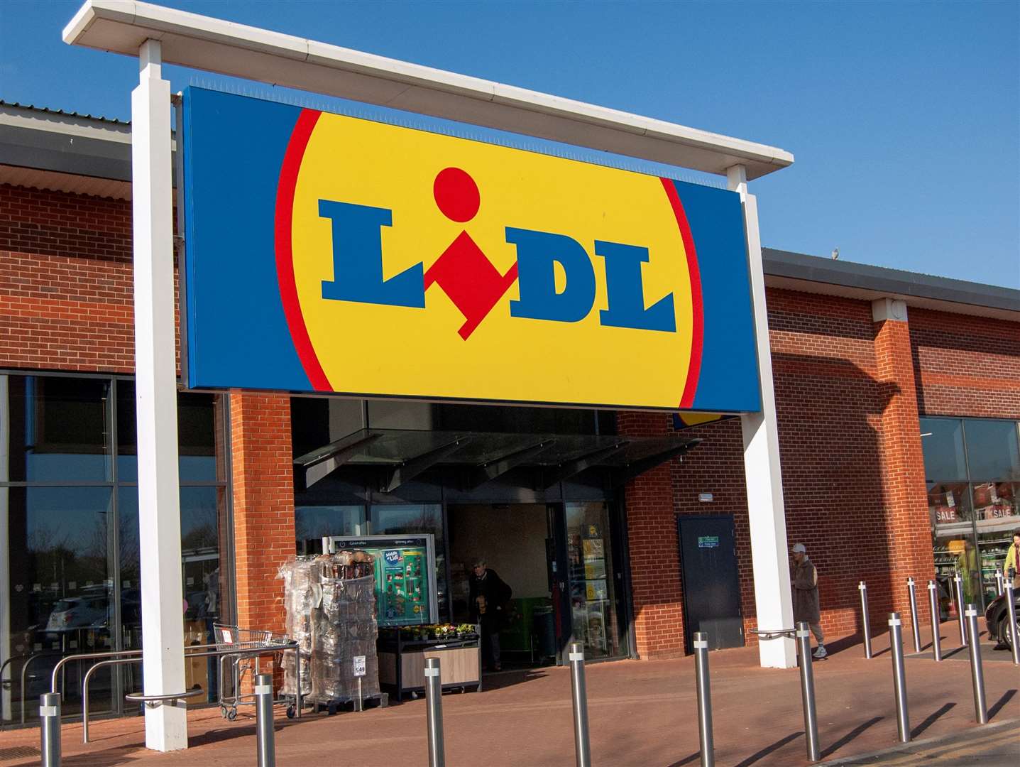 Lidl came second when it came to the cheapest basket of items