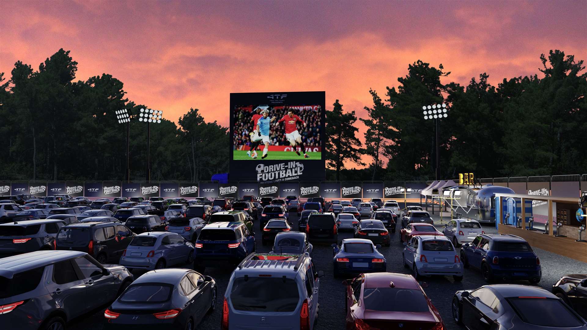 Drive-in football is coming to Swanley Park