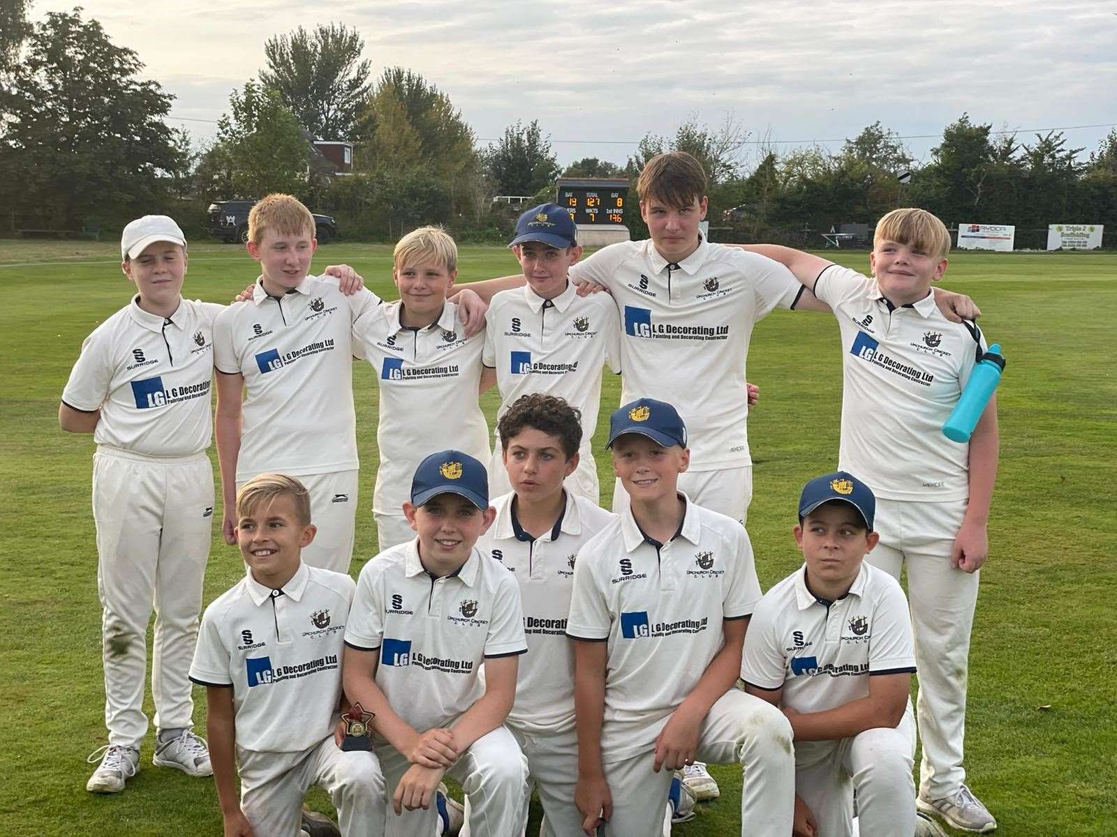 Upchurch Cricket Club's Under-13 team. Picture: Upchurch Cricket Club (53648212)