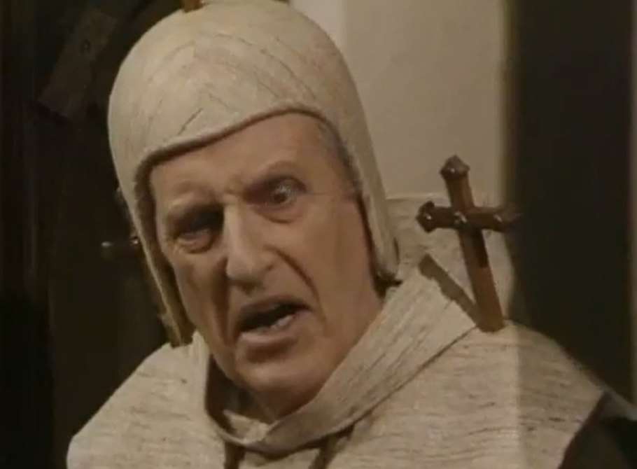 Daniel Thorndike as Nathaniel Whiteadder in the classic Blackadder episode. Picture: BBC