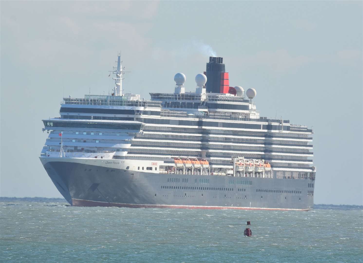 The Queen Victoria 'ghost ship'. Picture: Jason Arthur