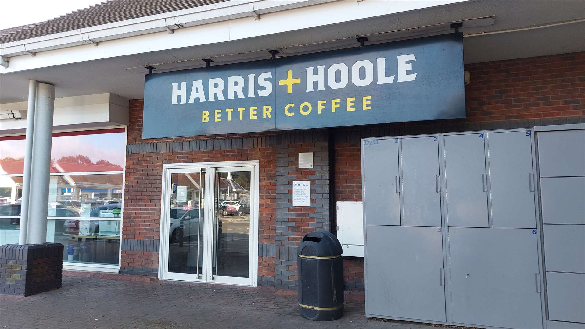 Harris and Hoole in Tesco Crooksfoot is now closed