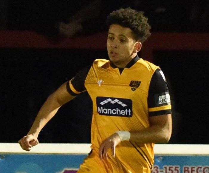 Maidstone United forward Sol Wanjau-Smith. Picture: Steve Terrell