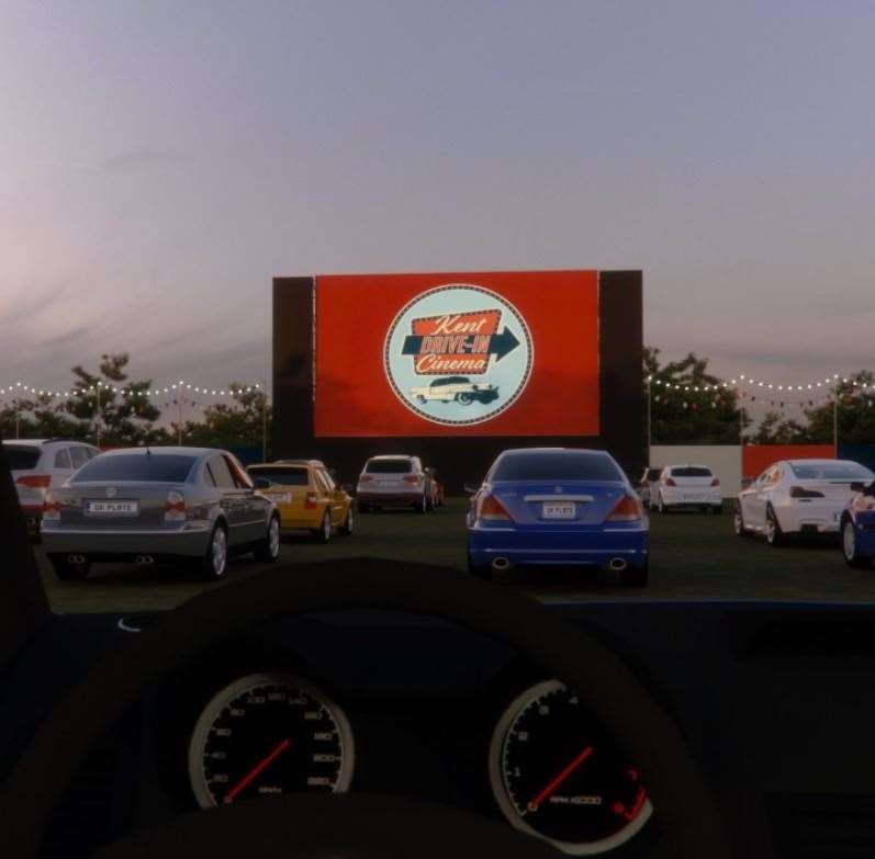Kent Drive-in Cinema will be at the Ashford Designer Outlet