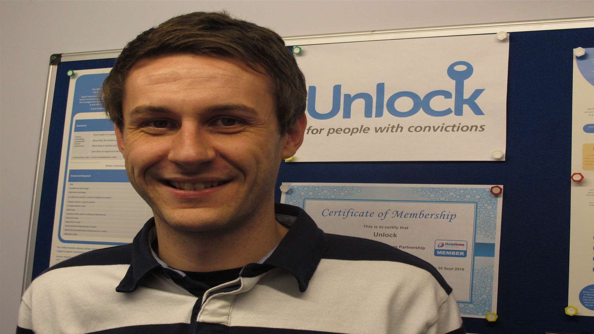 Christopher Stacey, co-director of Unlock, a charity for people with criminal convictions