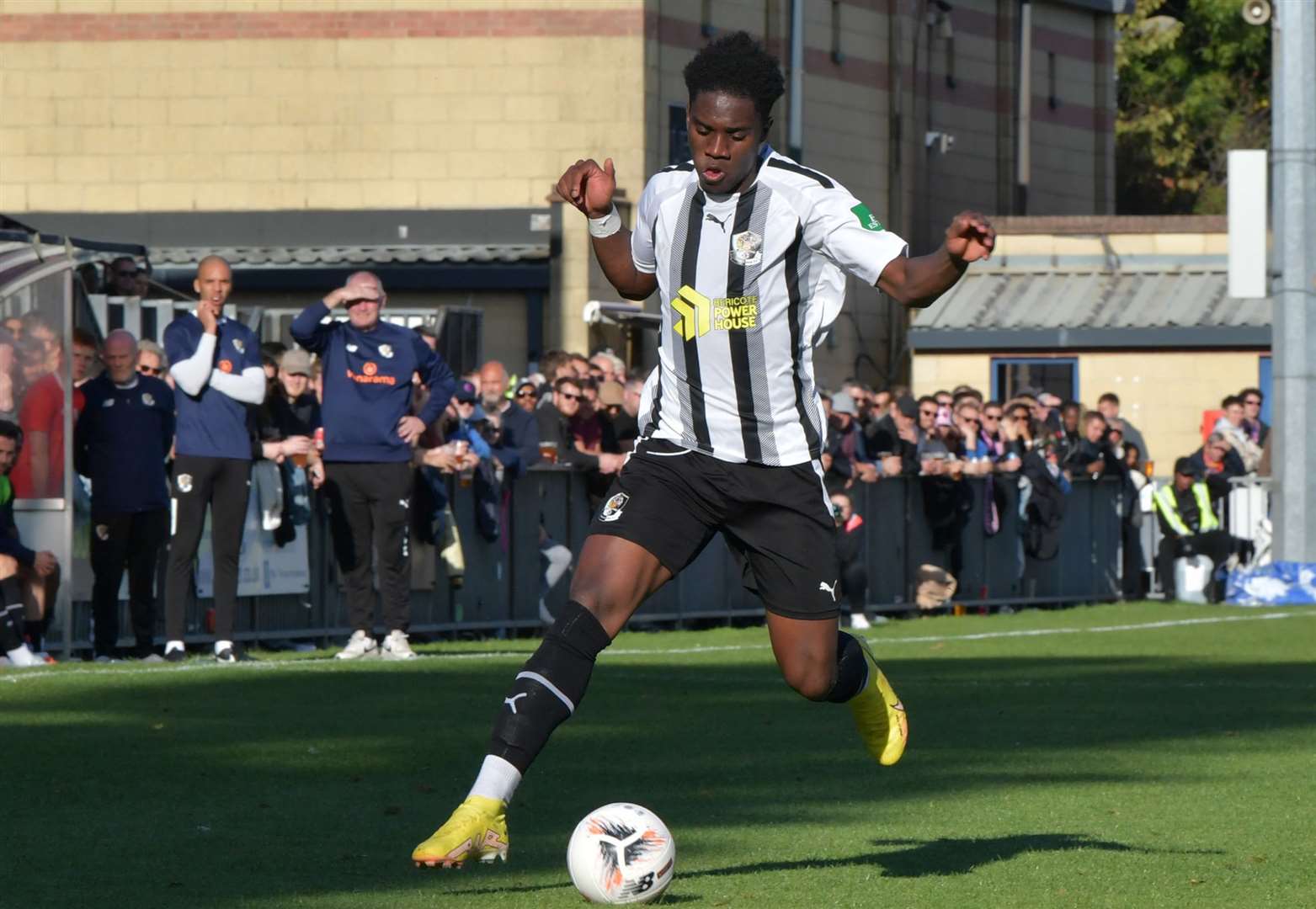 Dartford winger Marvin Herschel has joined Margate on a one-month loan deal. Picture: Keith Gillard