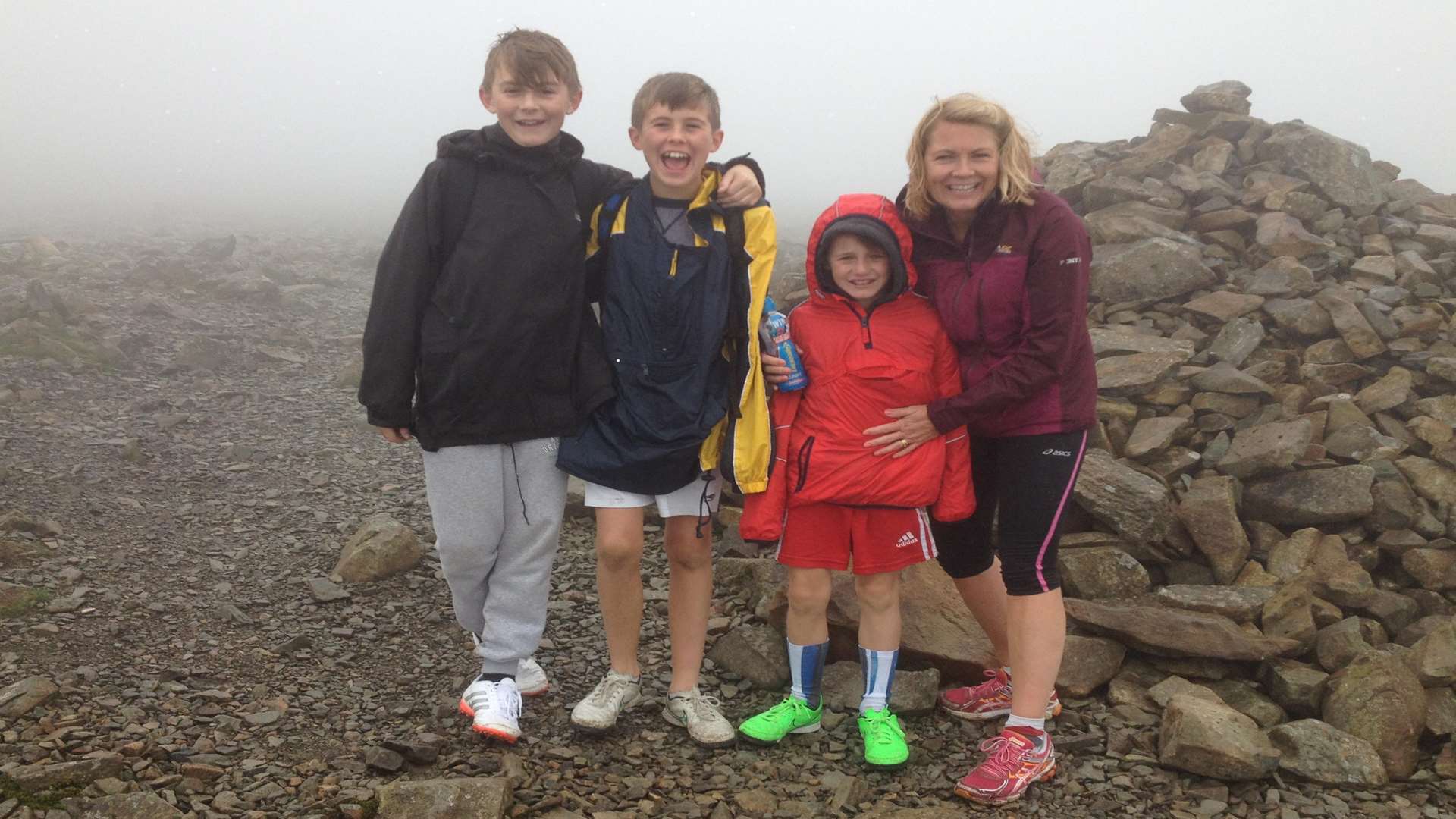 After beating cancer, Jacob made it to the top of Scafell Pike