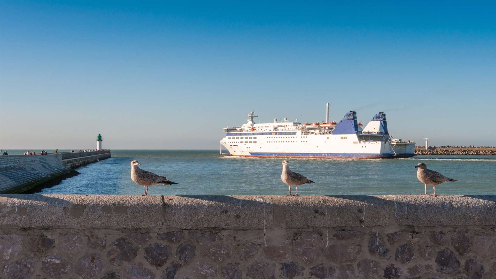 Calais is just a short ferry ride from kent