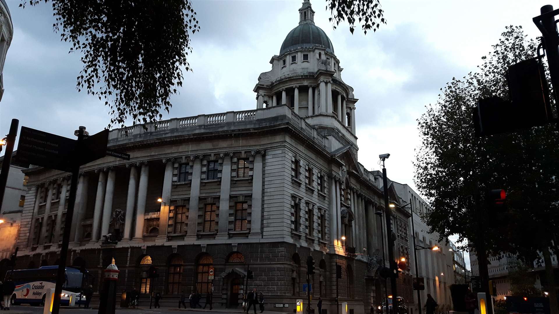 The Old Bailey, Central Criminal Court, London. Stock picture