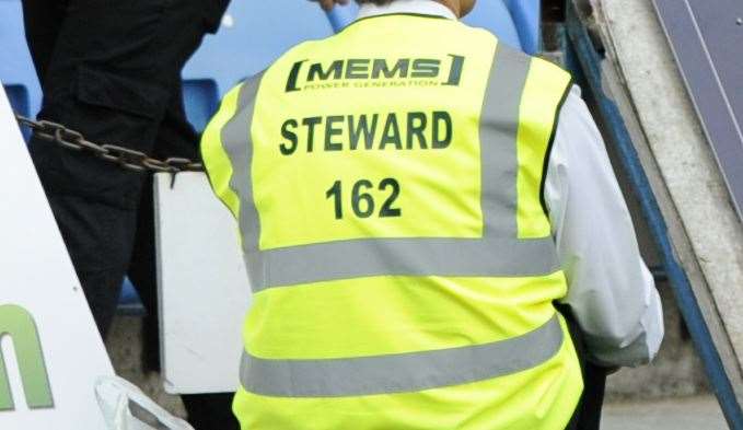 A steward was taken ill during Gillingham's match with Bolton Wanderers Picture: Stock image