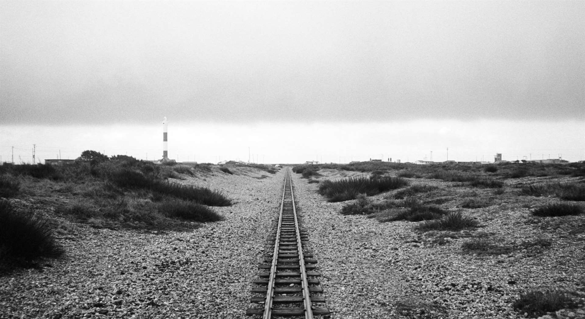 This photo of the Romney, Hythe and Dymchurch Railway line at Dungeness was released by Sheeran. Picture: Nic Minns