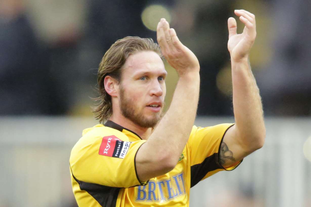 Matt Bodkin has signed a new deal at Maidstone Picture: Martin Apps