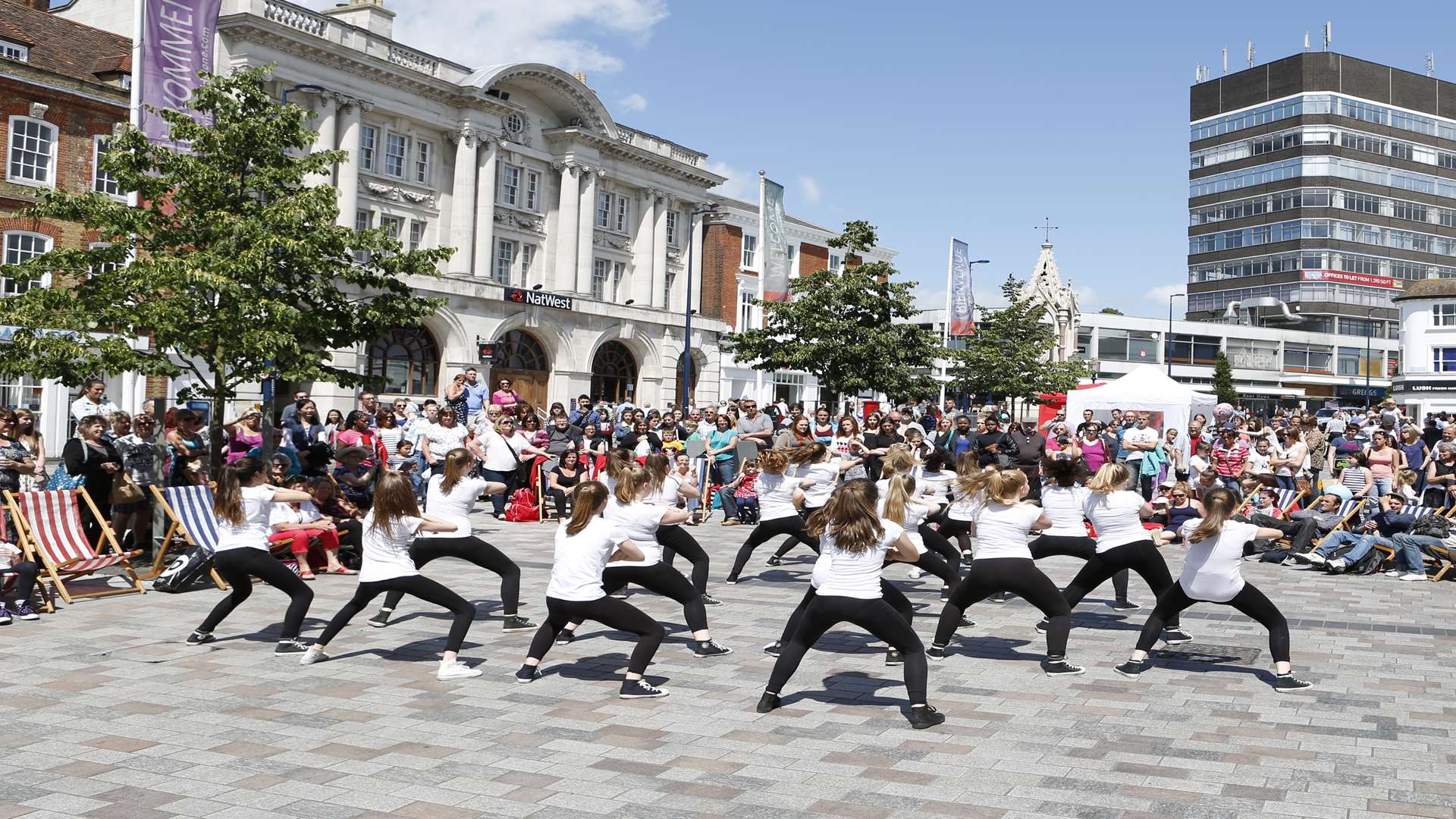 Jubilee Square is the beating heart of the town