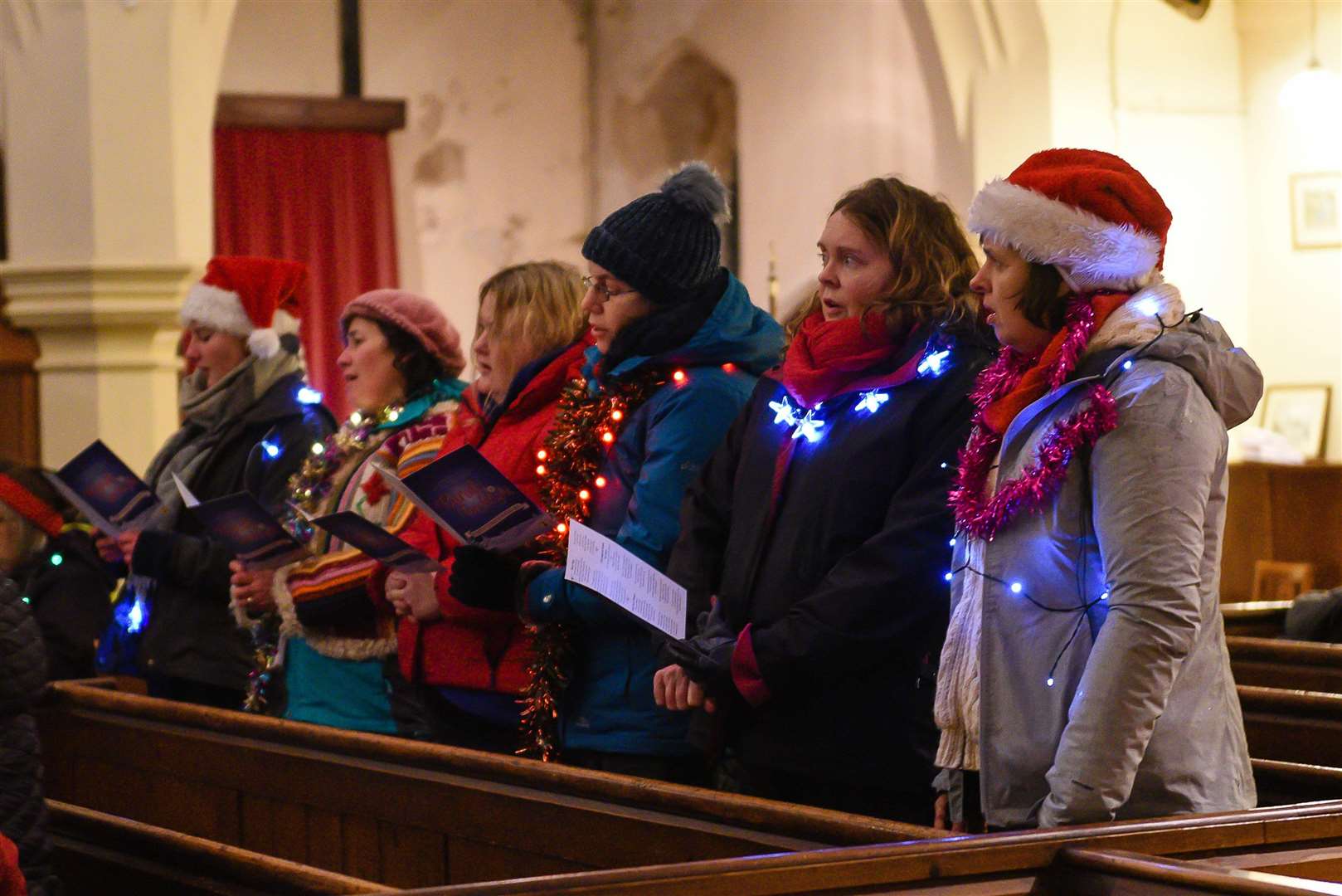 Christmas favourites will be sing from the pews