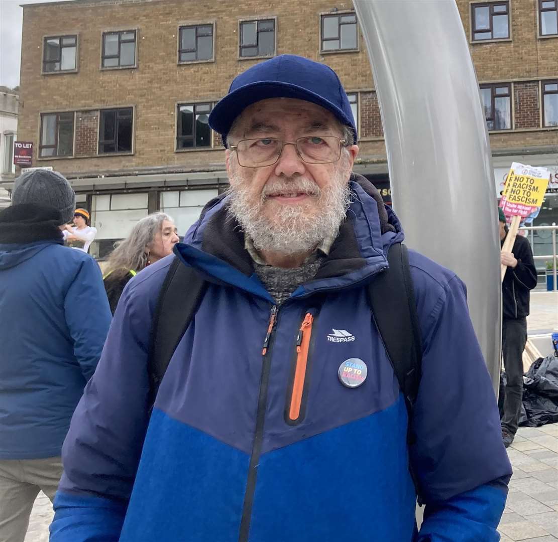 Antiracism activist Steve Wilkins, 70, says the far right is "trying to exploit people’s fears over immigration"