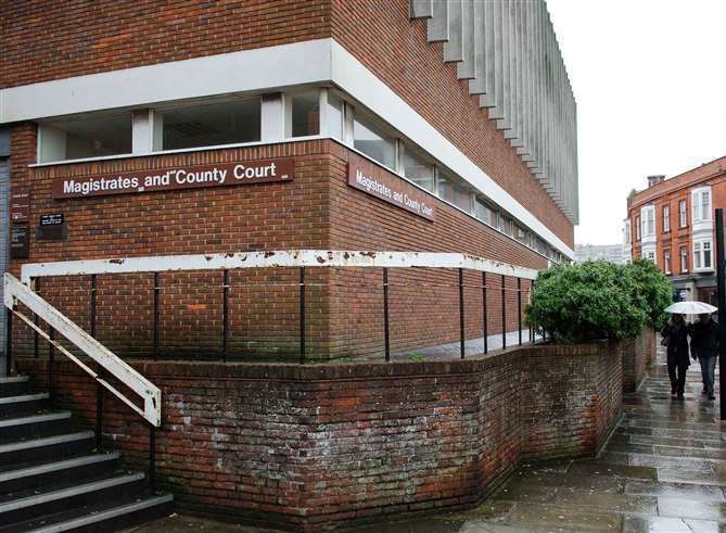 Lloyd Brooman appeared at Margate Magistrates' Court