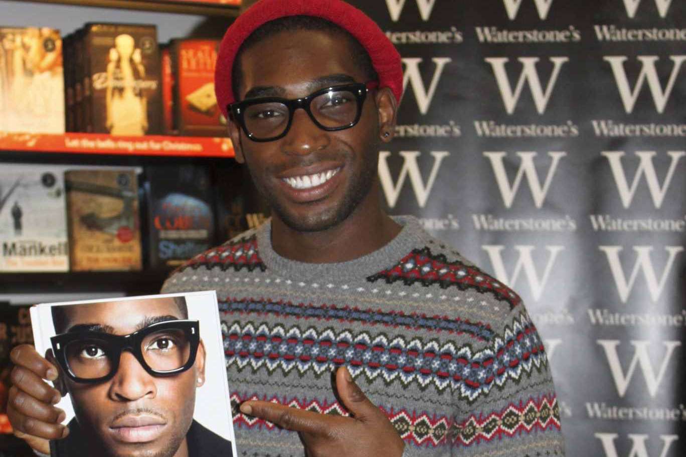 Tinie Tempah at a book-signing event at Bluewater in 2011