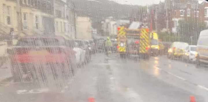 Drivers are facing delays following the crash. Picture: Liane Castle