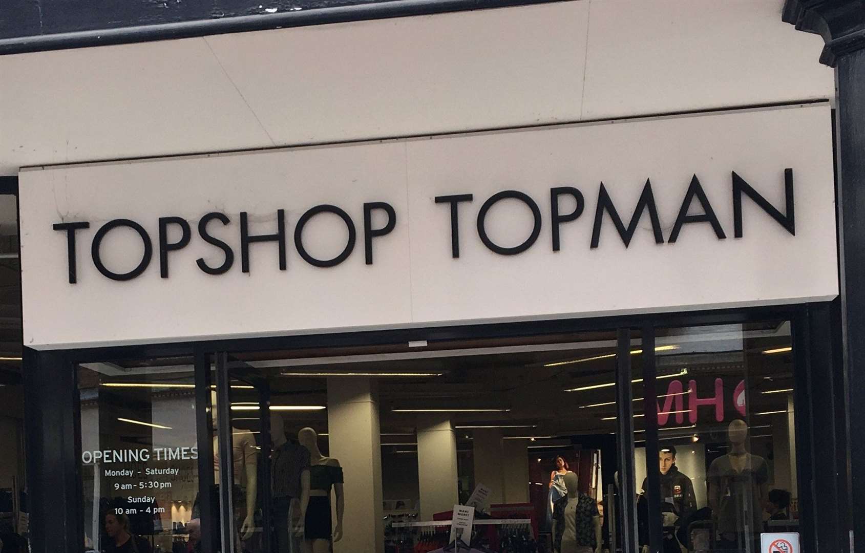Topshop stores would be under threat if Arcadia falls in administration