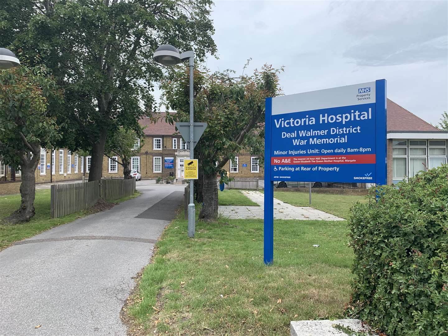 The blood service has stopped at Deal hospital