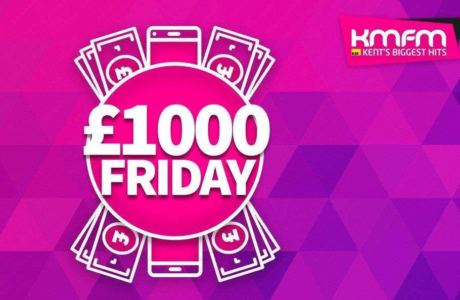 You could win £1,000 with kmfm