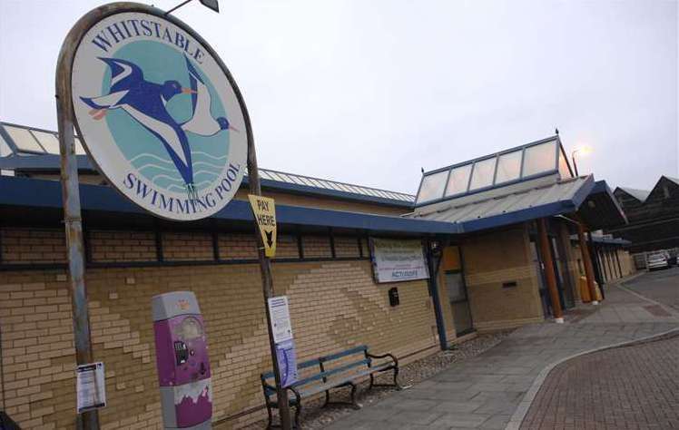 A young girl needed CPR after getting into trouble at Whitstable Swimming Pool