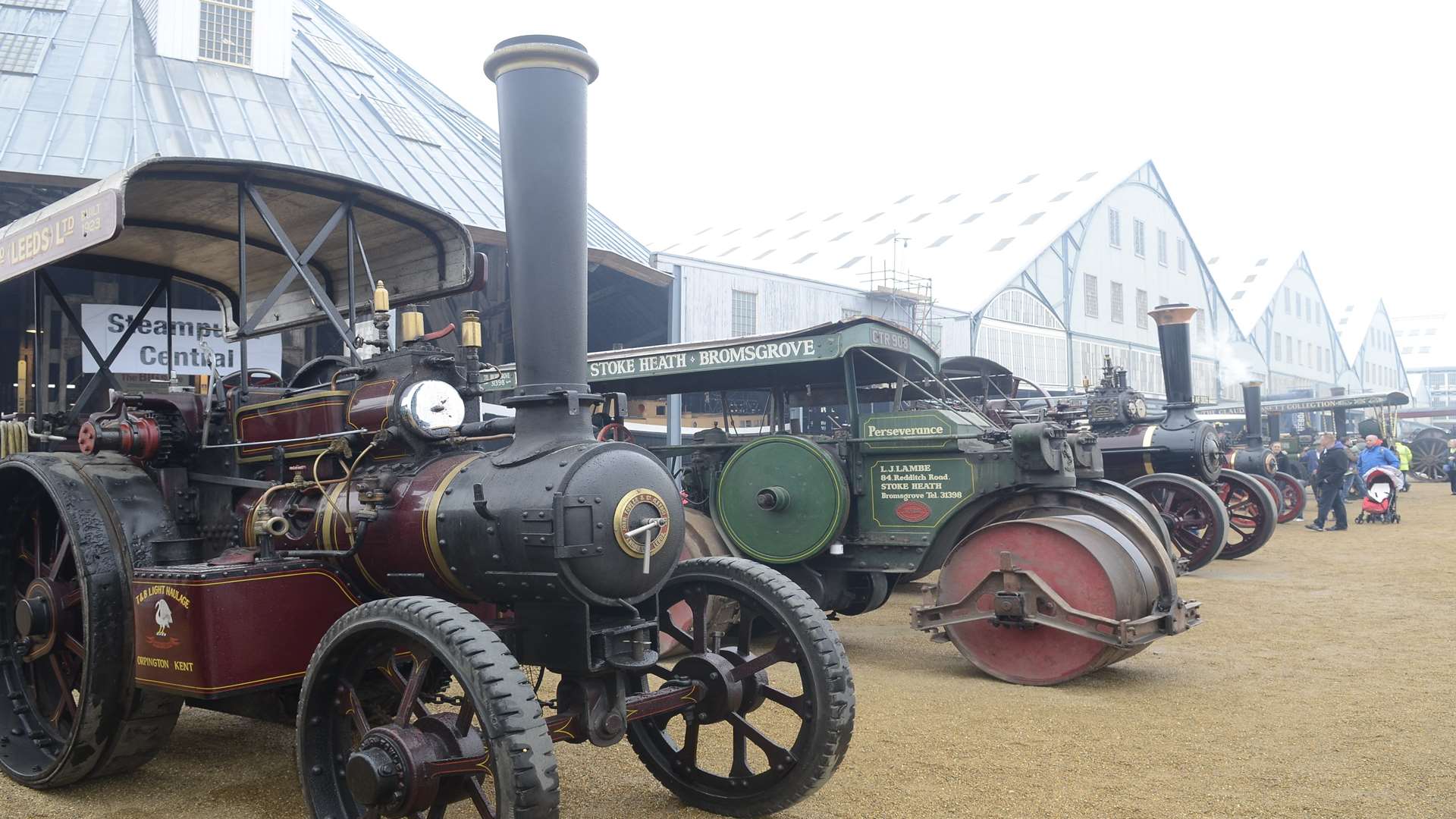 Traction engines, steam rollers and vintage vehicles at the Festival of Steam and Transport last year