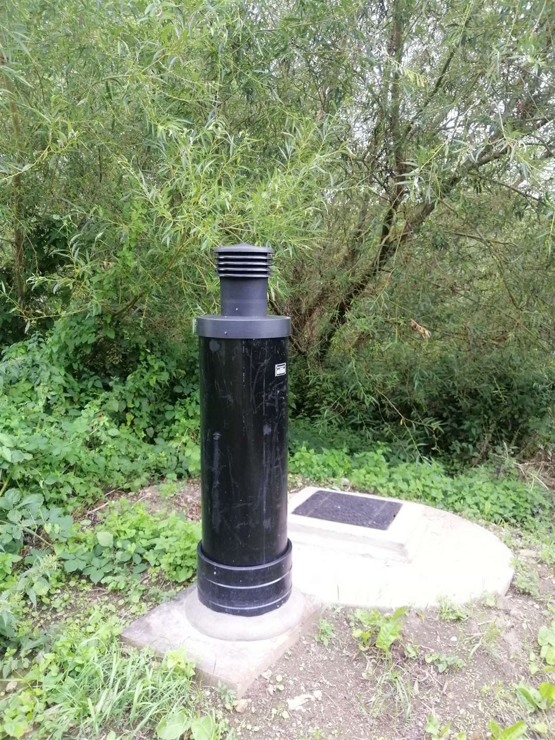 The new pressure vent in the Len Nature Reserve