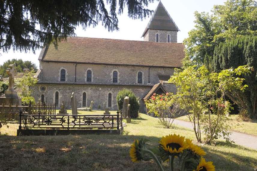 Davington Church on the Davington Priory estate