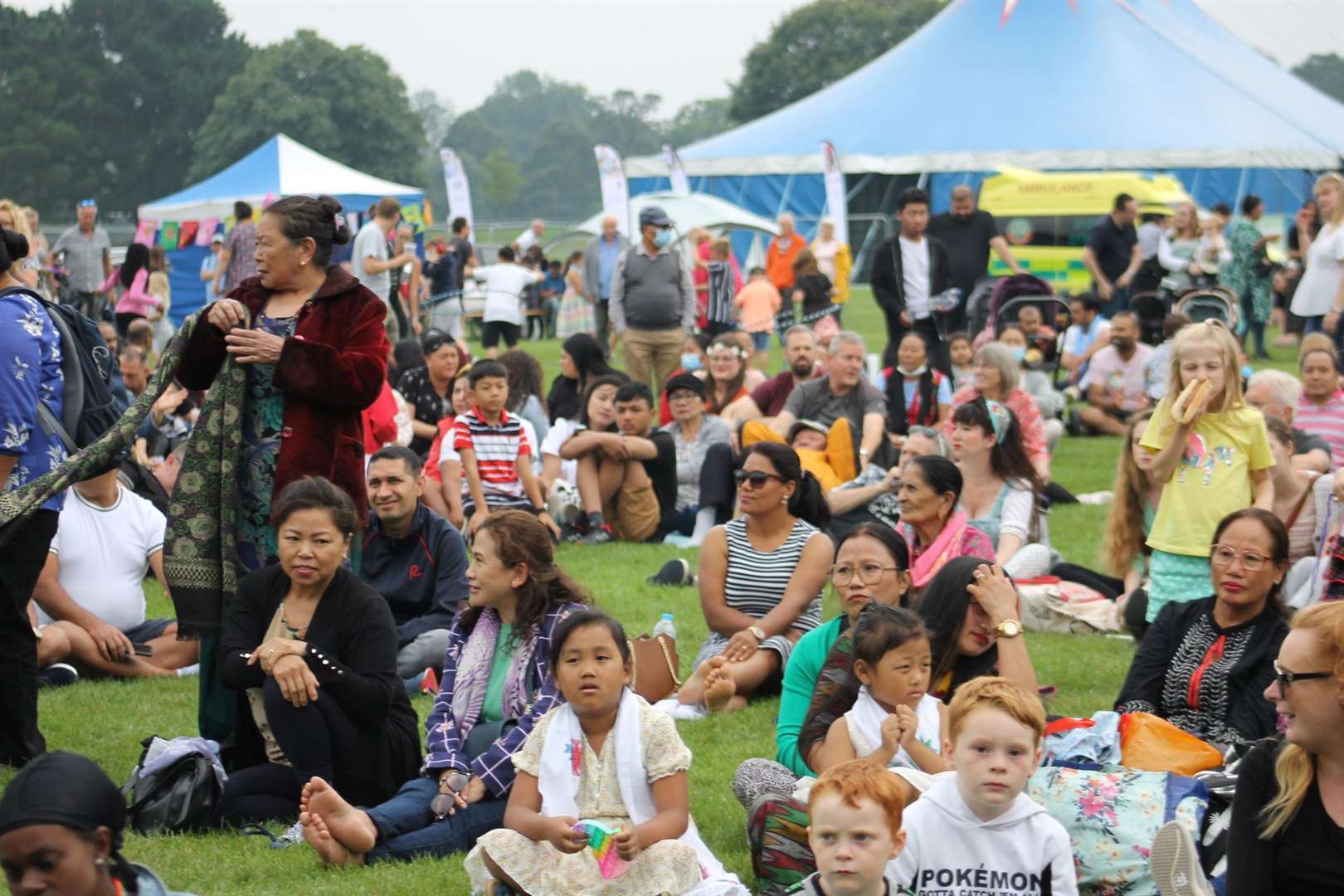 More than 3,000 people celebrated music, food and dance from all over the world at Mote Park in Maidstone. Picture: Cohesion Plus