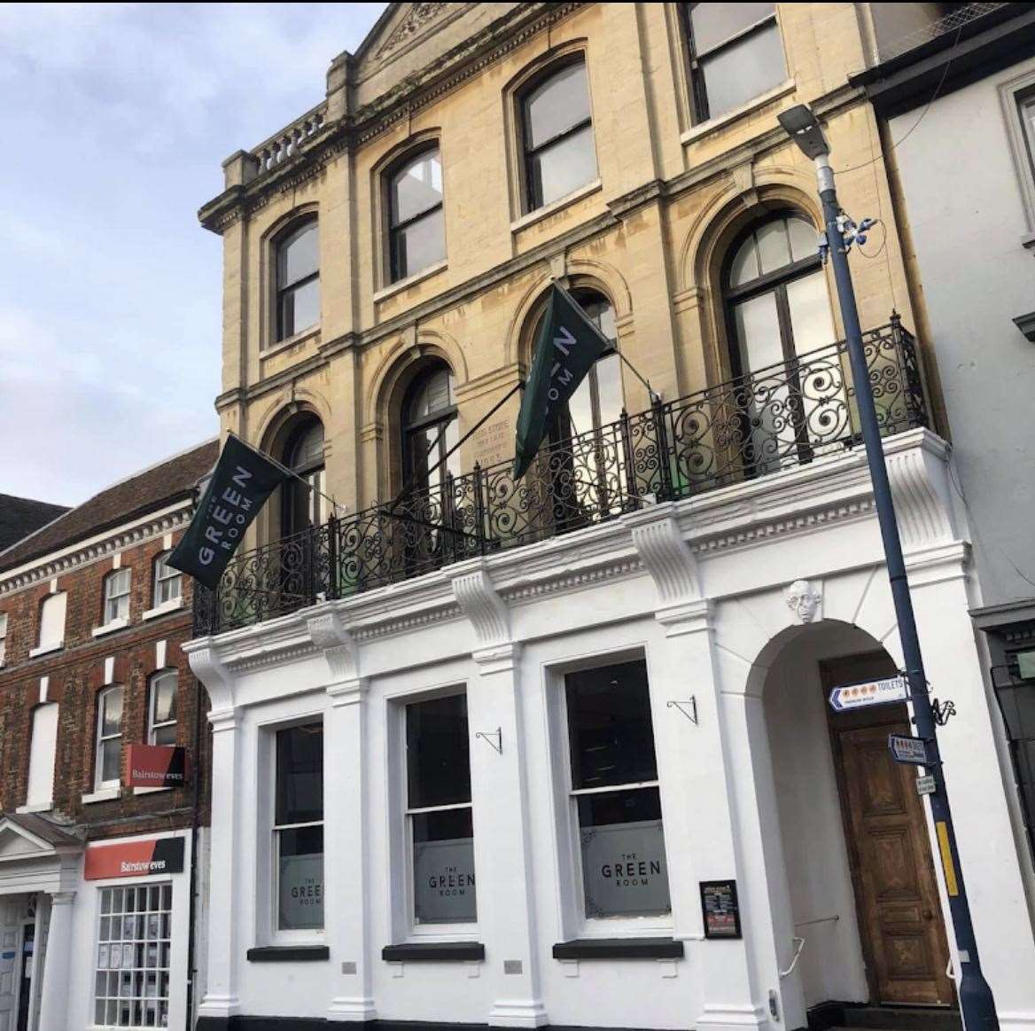 The Green Room in Maidstone is now looking empty and lifeless. Picture: Google