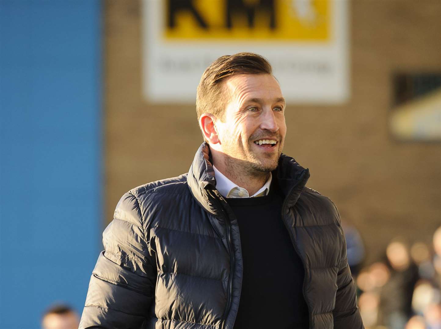 Manager Justin Edinburgh during his time with the Gills Picture: Andy Payton