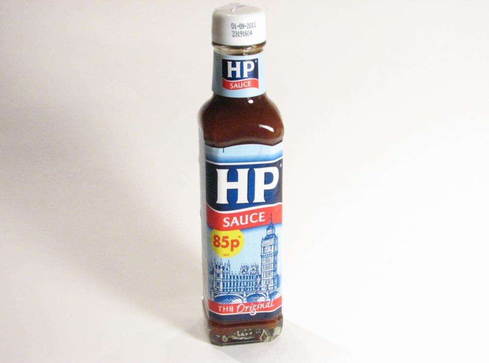 Mr Harvey designed the HP Sauce artwork