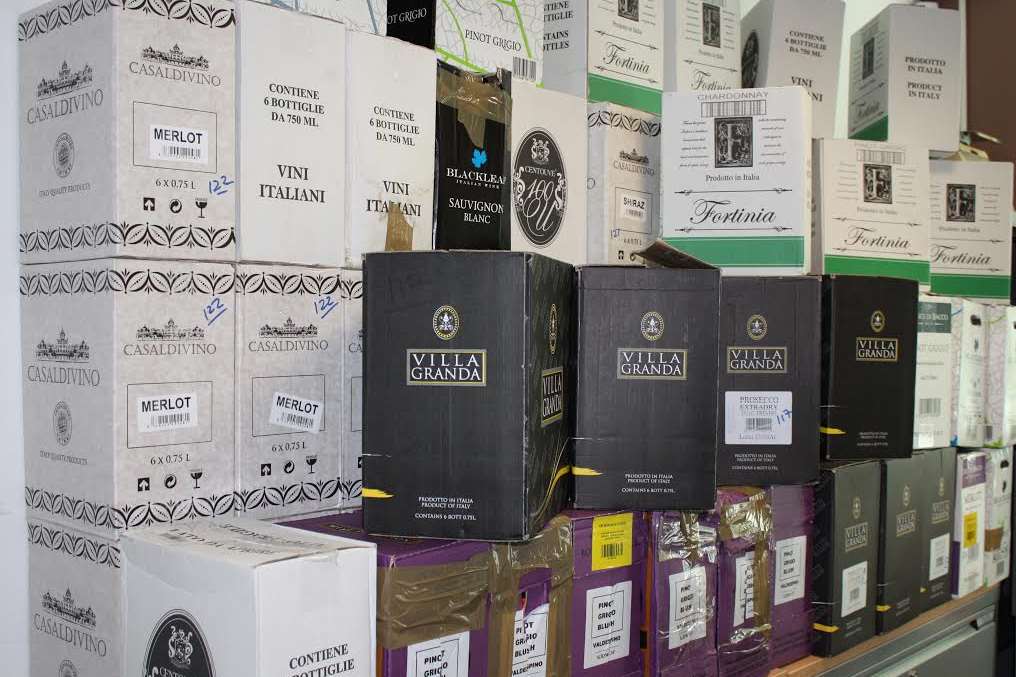 900 litres of alcohol was seized in the operation