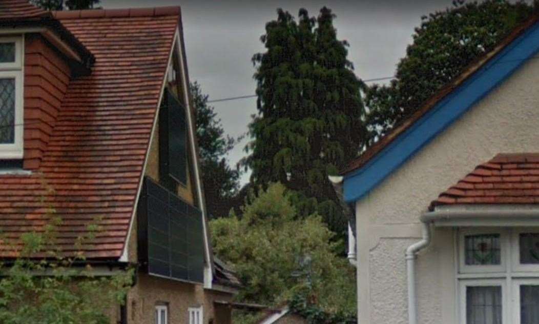 The solar panels lead to a dispute. Picture: Google (13679398)