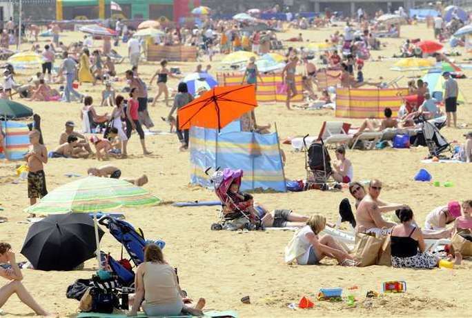 Margate is among Kent’s most popular beach spots