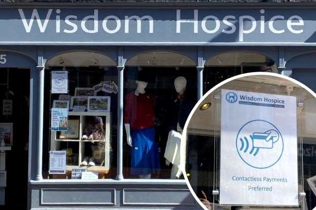 Widsom Hospice used to prefer contactless to avoid queues at the Post Office