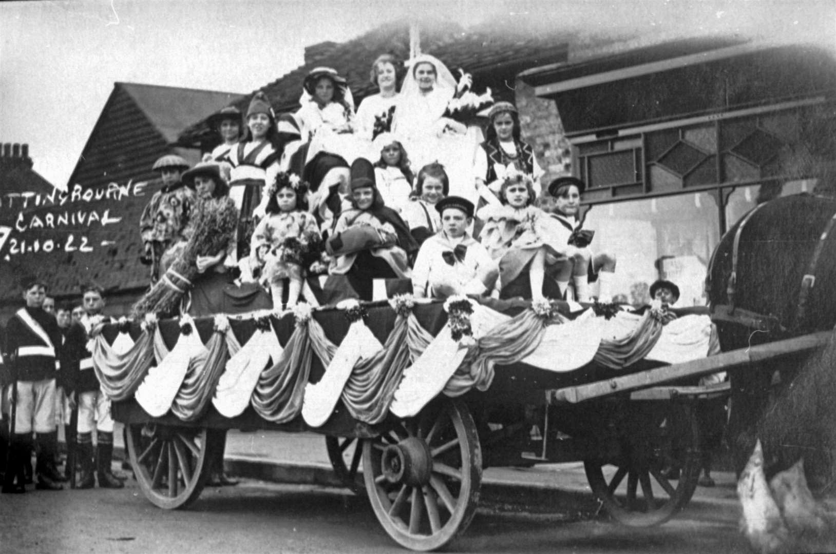 A float from 1922, over 100 years ago. Picture: Sittingbourne Heritage Museum