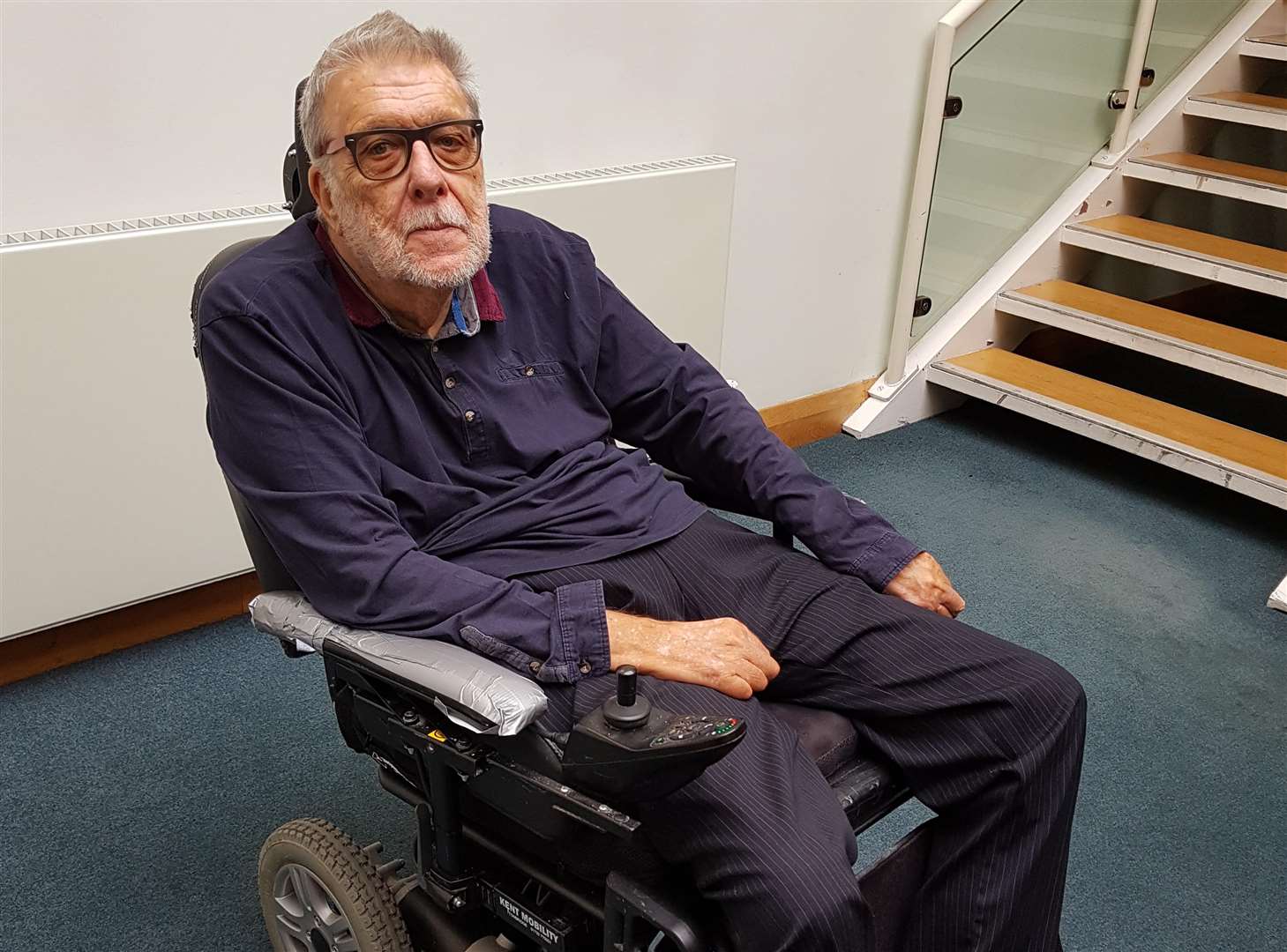 Professor Mike Oliver of the Kent Wheelchair Users Group