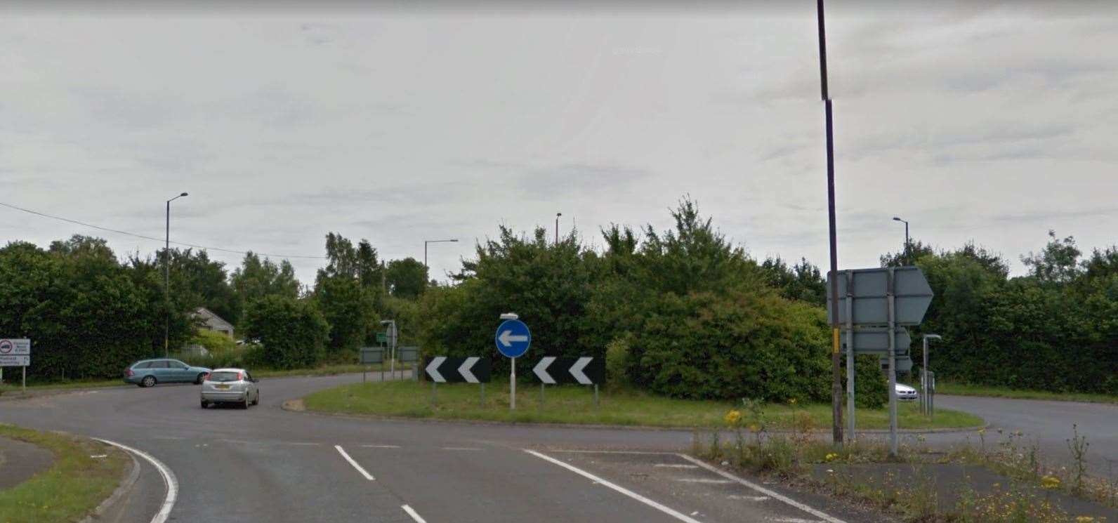 The incident happened near the Kipping's Cross roundabout along the A21 Credit to Google Maps (20558083)