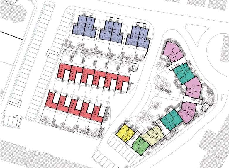 Draft plans of the Union Street East site. Picture: Maidstone Borough Council