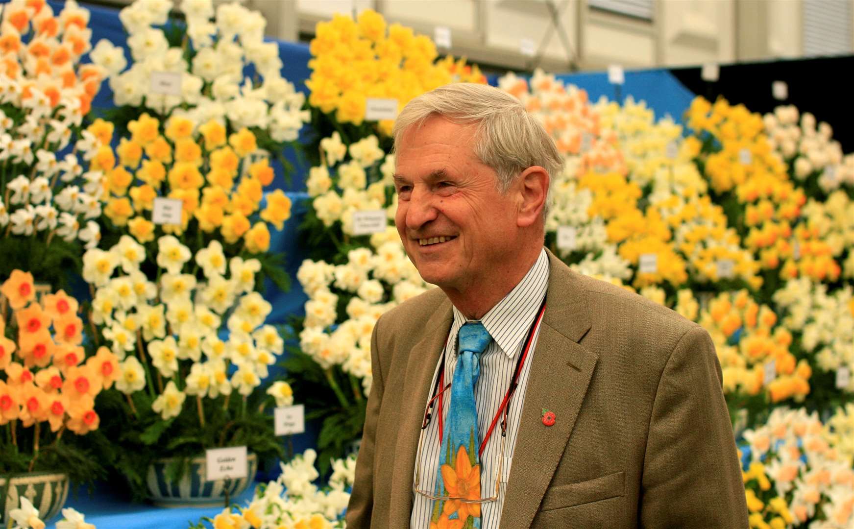 Johnny Walkers, whose gold medal-winning daffodils feature at Hever Castle this March. Picture: Supplied by Vikki Rimmer